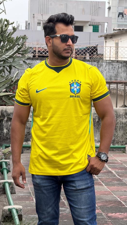 Brazil FIFA 26 Home Jersey - Premium Fan Edition