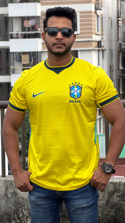 Brazil FIFA 26 Home Jersey - Premium Fan Edition