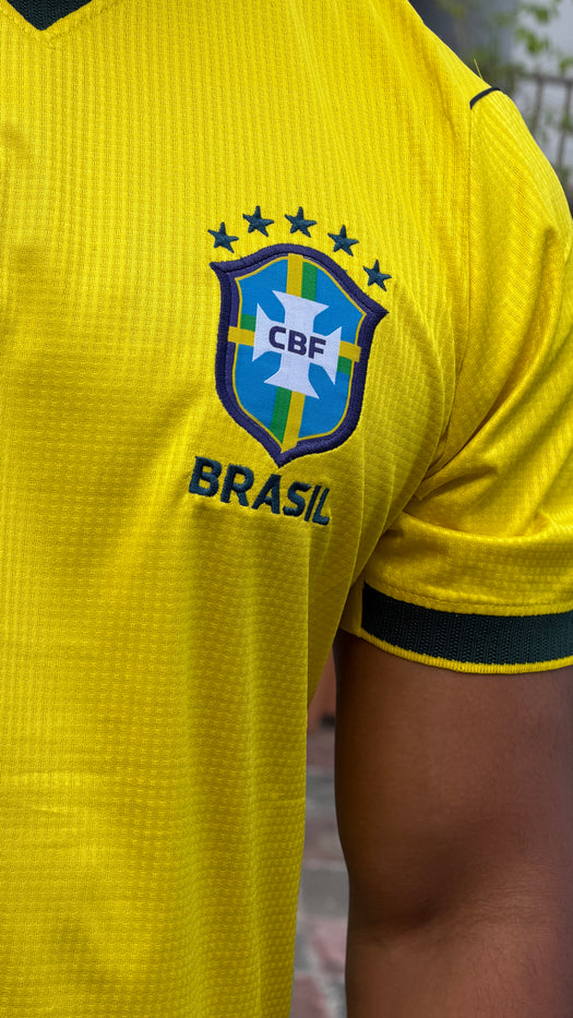 Brazil FIFA 26 Home Jersey - Premium Fan Edition