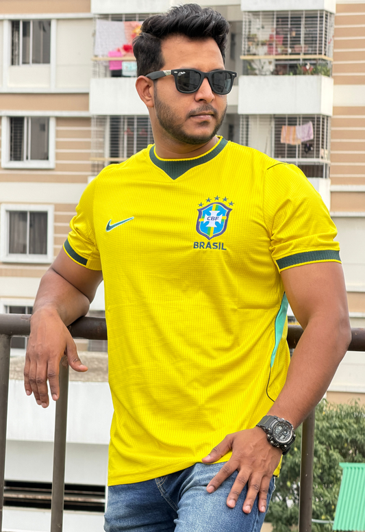 Brazil FIFA 26 Home Jersey - Premium Fan Edition